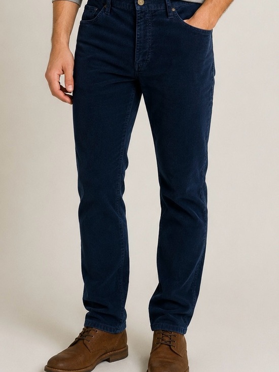 Vineyard Vines Other - Vineyard Vines Men's Corduroy Navy Straight Jeans